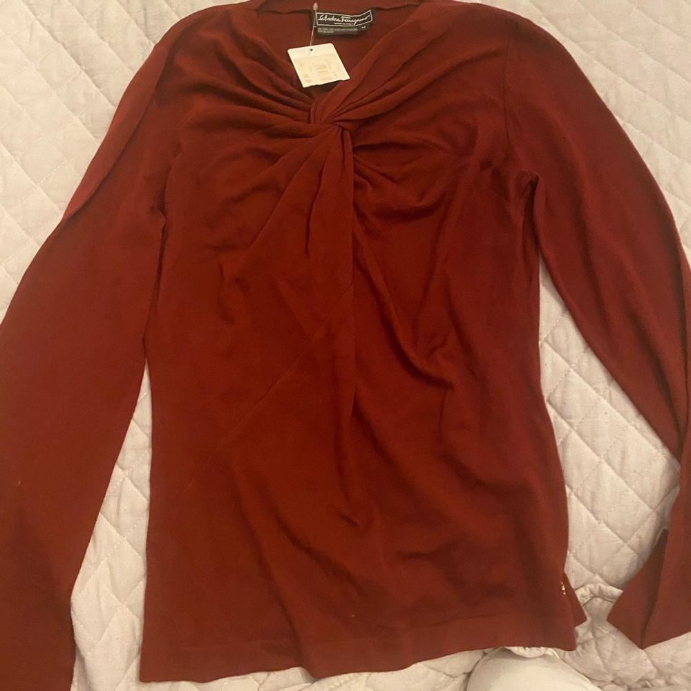 Wool Ferragamo shirt